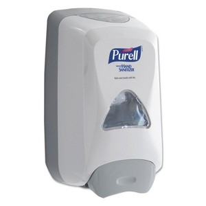 PURELL FMX-12 Foam Hand Sanitizer Dispenser, 1,000 mL/1,200 mL Refill, 6.6 x 5.13 x 11, Gray - 1 of 1