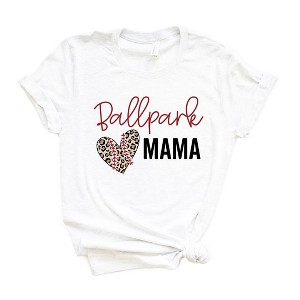 Simply Sage Market Women's Ballpark Mama Short Sleeve Graphic Tee - 1 of 2