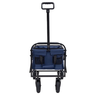 Vynxaria Minimeetall Collapsible Wagon Cart - Heavy-Duty Utility Cart for All Your Adventures