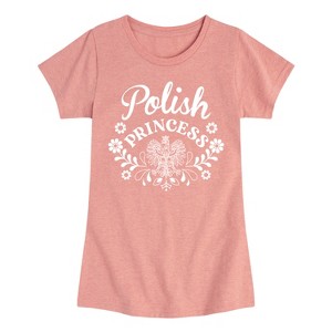 Girls' - Instant Message - Dyngus Day Fitted Short Sleeve Graphic T-Shirt - 1 of 4