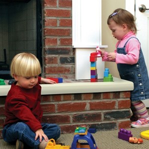 Cardinal Gates KEPK Large Hearth Pad Kit - Fireplace Baby Proofing - Adhesive Backed Fireplace Bumpers for Babies - 1 of 4