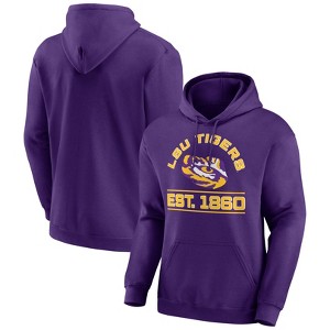 NCAA LSU Tigers Men's Hooded Sweatshirt - 1 of 3