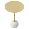 Modway Aliza Round Acacia Wood Side Table - 2 of 4