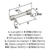 Amerock Faraday Pull for Cabinets, Drawers, and Furniture - 3 of 4
