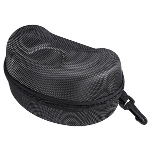 Unique Bargains EVA Shockproof Hard Snowboard Skiing Goggle Cases Black 8.27" x 5.51" x 4.33" - 1 of 4
