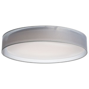 Maxim Lighting Prime 1 - Light Flush Mount in  White Organza - 1 of 1