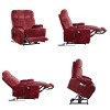 Dual Motor Power Lift Recliner Chair,Fabric Heat Massage Recliner Chair with Infinite Position,Power Recliner Chair for Living Room-Koiai - 3 of 4