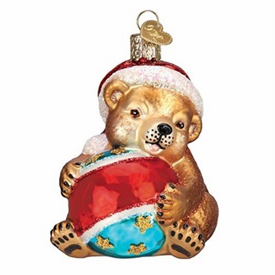 Old World Christmas Glass Blown Ornament For Christmas Tree, Playful ...