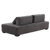 3-Seater Sofa Couch With Backrest Cushion, Pillow  Upholstered Minimalist Sofa, Multifunctional Couch - 2 of 4