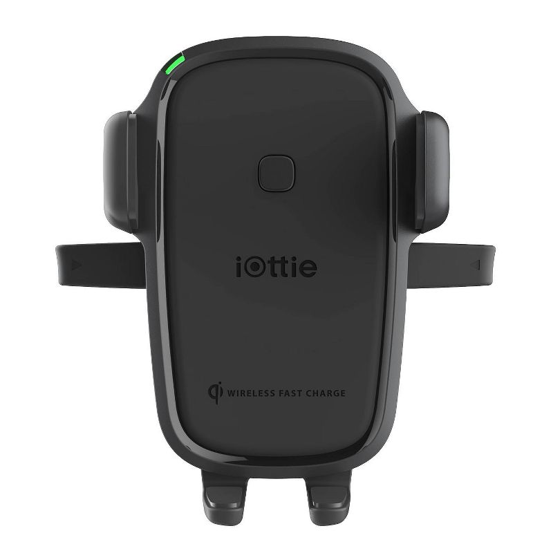 iOttie Easy One Touch Wireless 2 Air Vent/CD with 10W Qi Wireless Charging Mount - Black, 3 of 10