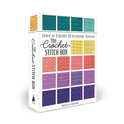 The Crochet Stitch Box - by  Melissa Leapman (Mixed Media Product)