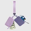 Anna-Kaci Women's Dual - Pocket Hanging Wallet with Strap - Ideal for Cash, Cards and Small Items - 2 of 4