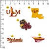 University Of Louisiana Monroe Spirit Logos 50Ct Sticker Pack Miscellaneous 50 Ct. Sticker Pack - 2 of 4