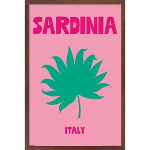 Trends International Reinders: Destinations - Destination Sardinia II Framed Wall Poster Prints - 1 of 4