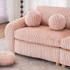 CAVINAS Modern Sofa for Living Room, 84" Loveseat Sofa, Corduroy Sofa Couch, Upholstered Sofa for Apatment Bedroom Home Office - 3 of 4