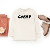 The Juniper Shop Camp My Happy Place Youth Long Sleeve Tee - 3 of 4