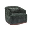 TIRAMISUBEST Emerald 360 Degree Swivel Barrel Chair: Your Comfy Go - To for Living Room,Hotel, Bedroom, Office and Lounge - 3 of 4