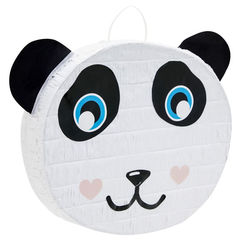 Blue Panda Small Panda Pinata, Kids Panda Birthday Party Supplies, Animal Baby Shower Decorations, 14.6 x 3.0 x 12.4 In, 1 of 9