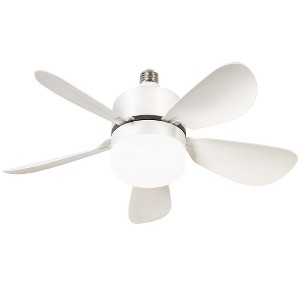BestParts 16" Flush Mount Ceiling Fan with Dimmable LED - 3-Blade Quiet Motor, 3 Color Temperatures - 1 of 4
