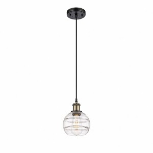 Rochester - 1 Light Cord Hung Mini Pendant In Industrial Style-7.88 Inches Tall and 5.88 Inches Wide - 1 of 1