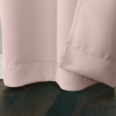Blush Blackout Polyester Grommet Window Panel 40" x 63"