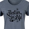 Women's - Instant Message - Besties For Life Graphic T-shirt Dress - 2 of 4