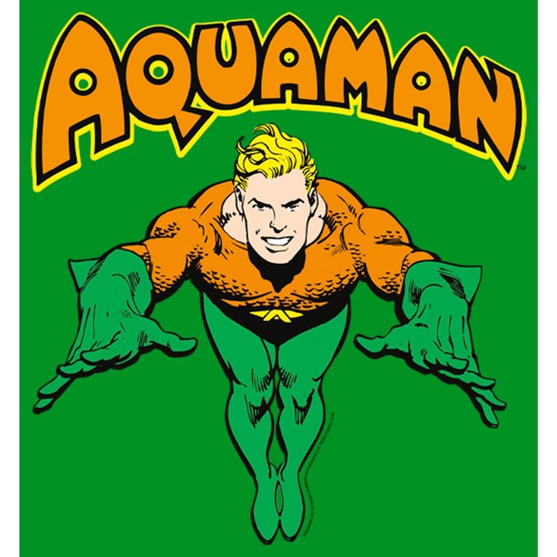 Boy's Justice League Aquaman Dives In T-Shirt, 2 of 5