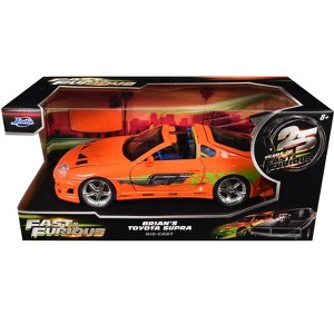1:18 SCALE ★ FAST ATTACK VEHICLE 新品未開封 Brian's Toyota Supra Orange with Graphics 