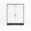 RISOKEYS Shoe Storage with Flip Doors,Storage Organizer for Space Saving, Shoe Storage Cabinet for Entryway - 4 of 4