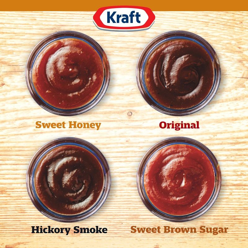 Kraft Sweet Honey BBQ Sauce - 18oz, 5 of 9