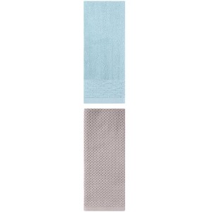 REGALWOVEN Cotton Soft Absorbent Hand Towel for Bathroom Kitchen Hotel Spa 14" x 30"/13" x 30" 2 Pcs - 1 of 4