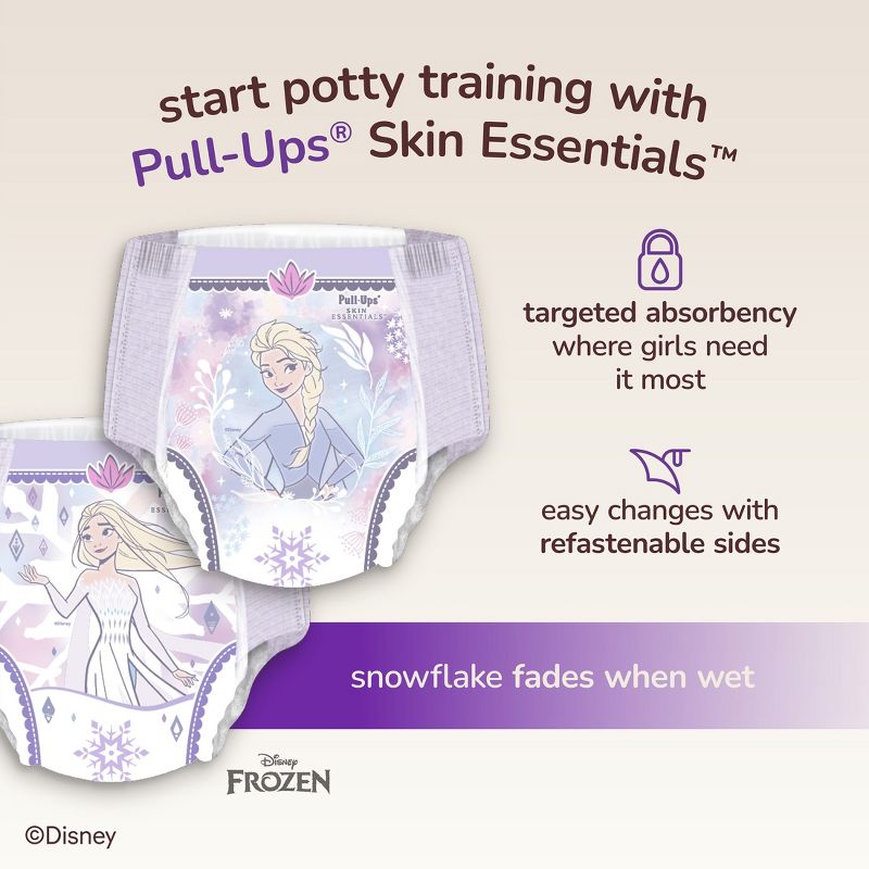 Pull-Ups Skin Essentials Girls' Disposable Training Pants, 2 of 10