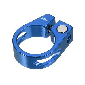 Unique Bargains Aluminum Alloy Quick-Release Mountain Road Bike Seat Post Clamp - 1 of 4