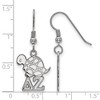 Black Bow Jewelry Sterling Silver Delta Zeta Greek Life Dangle Earring - image 2 of 3