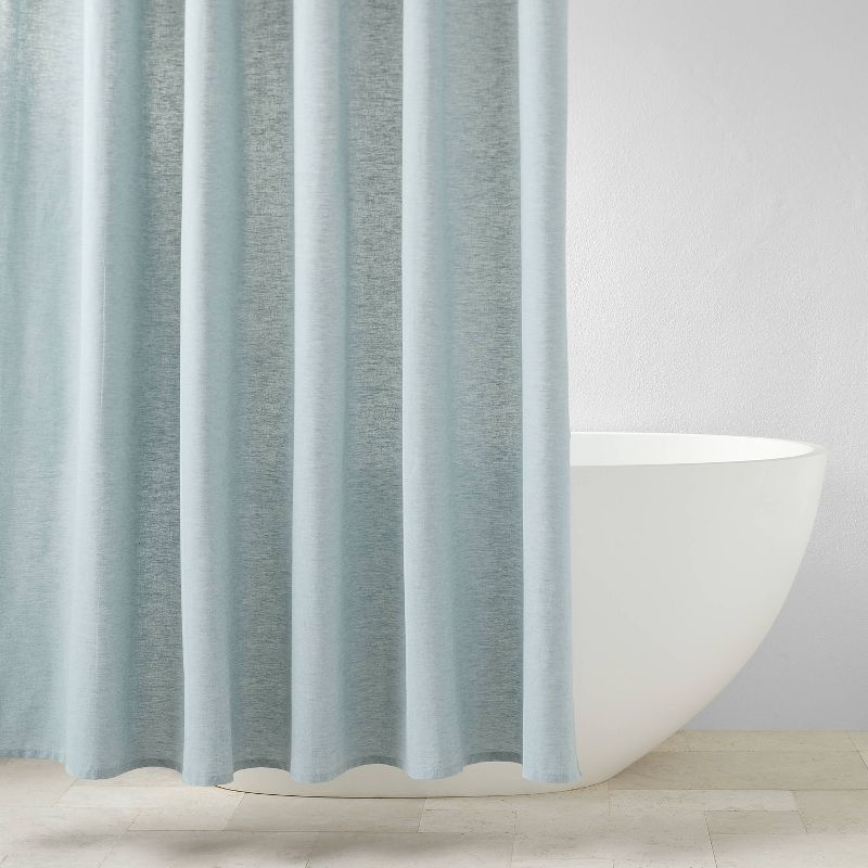 Chambray Shower Curtain - Casaluna™, 1 of 11