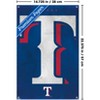 Trends International MLB Texas Rangers - Logo 25 Unframed Wall Poster Prints - 3 of 4