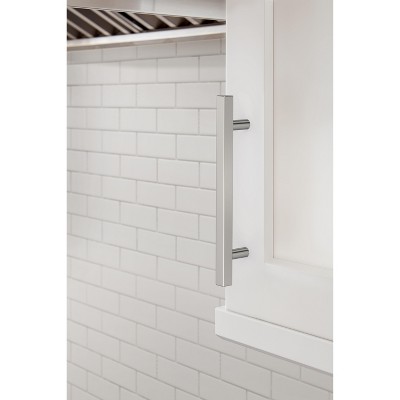 Polished Chrome 7.38" Bar Cabinet Pulls with Mounting Hardware