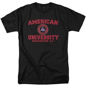 Men's American University Official Circle Logo T-Shirt - 1 of 4