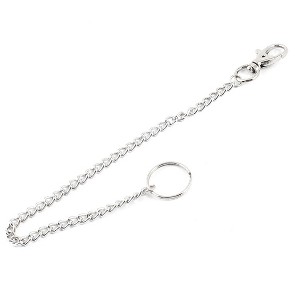 Unique Bargains Portable Metal Lobster Clasp Carabiner Hook Split Ring Key Chain Keyring - 1 of 4