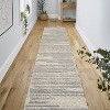 Khalil Modern Berber Stripe Indoor Area Rug - JONATHAN Y - 4 of 4