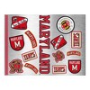 NCAA Maryland Terrapins Varsity Thirst Water Bottle - 24oz: Stainless Steel, Plastic Lid - 2 of 4