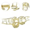 Unique Bargains Women's Metal Hair Claws 5.47"x2.32"x1.61" 1Pc - 3 of 4