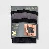 Men's Jersey Mesh Performance 3pk Long Leg Boxer Briefs - All In Motion™  Black/gray/blue : Target