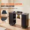 VEVOR Manicure Table, Nail Table Station with Electric Dust Collector, Moveable Nail Tech Desk with 8 Wheels (4 Lockable), 3 Dust Bag & Wrist Rest - 3 of 4