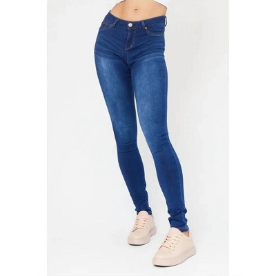 Women's Mid Rise Butter Ankle Skinny Jeans - 1822 Denim