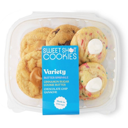 Sweet Shot Cookies Variety Pack - 10oz/6ct : Target