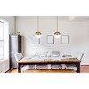 Elegant Lighting Eclipse 1 Light Brass Pendant With Clear Glass - 2 of 4