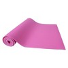 Fitvids 1/4” High Density Thick Non Slip Workout Yoga Mat and Carry Strap, Pink - 2 of 4
