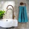 PiccoCasa 100% Cotton Hand Towels Face Towel Set Highly Absorbent Hand Towel 2 Pcs - 2 of 4