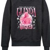 Women's - Wicked - Glinda You're Gonna Be Popular Lightweight French Terry Wide Neck Long Sleeve Shirt - 2 of 4